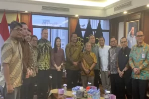 Angela Tanoesoedibjo kemudian Pemimpin Redaksi iNews Media Massa Group Gelar Audiensi dengan Menteri Hukum