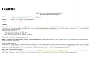 HDMI 2.2 Bakal Meluncur di dalam CES 2025, Ini adalah Bocorannya