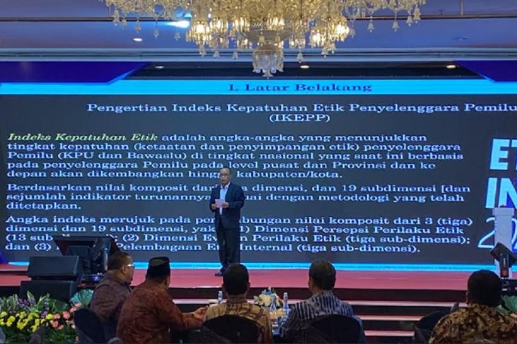 KPU-Bawaslu Ibukota Indonesia Dapat Hasil Angka Kepatuhan Etik Penyelenggara Pemilihan Umum Terendah
