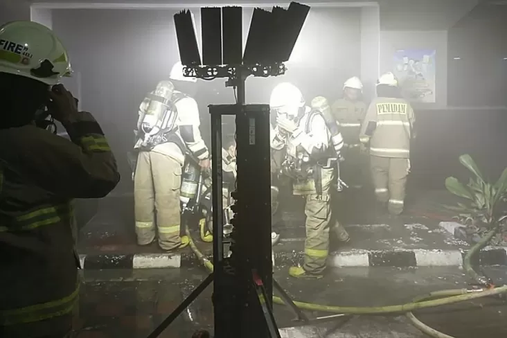 Kebakaran Landa Kementerian ATR/BPN di area Tengah Polemik Pagar Laut,