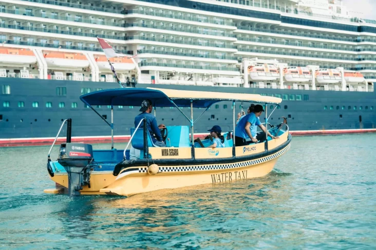 Urai Kemacetan di dalam tempat Bali, Pelindo Operasikan Taksi Air di area di Tanjung Benoa