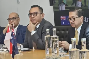 Wamen Todotua Tawarkan Pengembangan Usaha dalam Industri Hilirisasi ke 40 Penanam Modal Australia