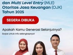 Rekrutmen PCAM OJK: Persyaratan dan Link Pendaftaran