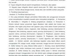 Soal Ujian Informatika Kelas 7 Semester 2 2026