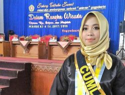 Dias Rizki, Anak Penjual Sate Jadi Wisudawan Terbaik Untidar Magelang