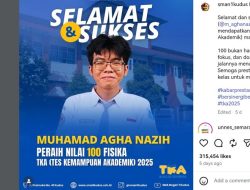 Belajar Mandiri dengan AI, Siswa SMA Kudus Raih Nilai 100 Fisika TKA