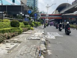 Pengembangan Trotoar Rasuna Said Selesai September 2026