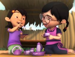 8 aktivitas menyenangkan Susanti dan Mei Mei, dua sahabat kecil di Upin & Ipin