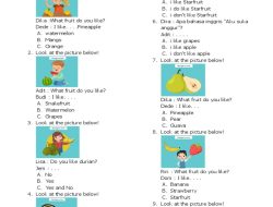 40 Soal Bahasa Inggris Kelas 1 SD: Pilihan Ganda dan Esai, “My Uncle’s Wife Is”