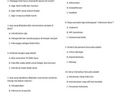 Apa Itu Dua Kalimat Syahadat? 40 Soal dan Jawaban PKn Kelas 1 SD Semester 2