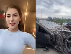 Kondisi Diva Siregar Pasca-Kecelakaan Tol Jagorawi, Mobil Hancur dan Patah Tulang