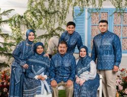 Potret Keluarga Fadil Jaidi Jadi Inspirasi Baju Muslim Lokal