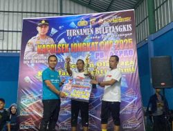 Kapolsek Jongkat Cup 2026 Ditutup, Ratusan Pelajar Meriahkan Final Tenis Meja
