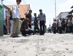 Bupati Sidoarjo Perbaiki Jalan Rusak Jelang Lebaran 2026