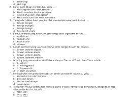 20 Soal UTS IPS Kelas 7 Semester 2 2026 dan Jawabannya