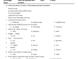 50 Soal Esai Bahasa Sunda Kelas 8 SMP Semester 2 2026