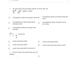 Jawaban Soal PAI Kelas 12 Semester 2 Lengkap dengan Kunci Jawaban