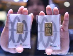 Harga emas Antam naik tajam hari ini, Senin 2 Maret 2026