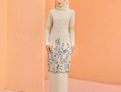 8 model baju lebaran sederhana namun mewah, dari gamis hingga oneset