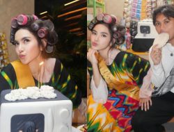 Doa Sule di Ultah Mahalini ke-26, Perayaan Nyentrik dengan Daster dan Rol Rambut Istri Rizky Febian