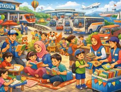 Saat Literasi Mengiringi Perjalanan Mudik