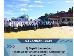 Bupati Dominggus Pimpin Apel dan Kerja Bhakti untuk Sarmi Bersih di Hari Jadi