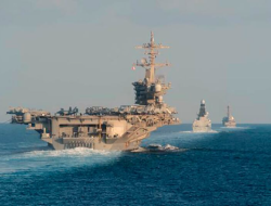 Tolak Trump, Pasukan AS Tak Blokir Selat Hormuz