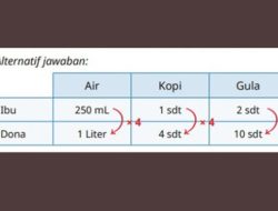 Kunci jawaban matematika kelas 6 halaman 61: Latihan berpikir kritis