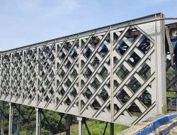 Jembatan Cirahong Kini Terang dan Aman Malam Hari