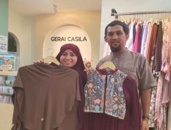 Kelas menengah Muslim berkembang, busana syari Casila laris di pasar