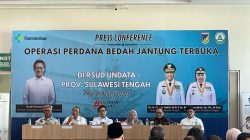 RSUD Undata Palu Lakukan Operasi Jantung Terbuka Pertama, Dua Pasien Selamat
