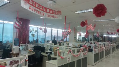 WFH Ditetapkan, Ruang Kerja ASN di Bale Kota Tasikmalaya Kosong